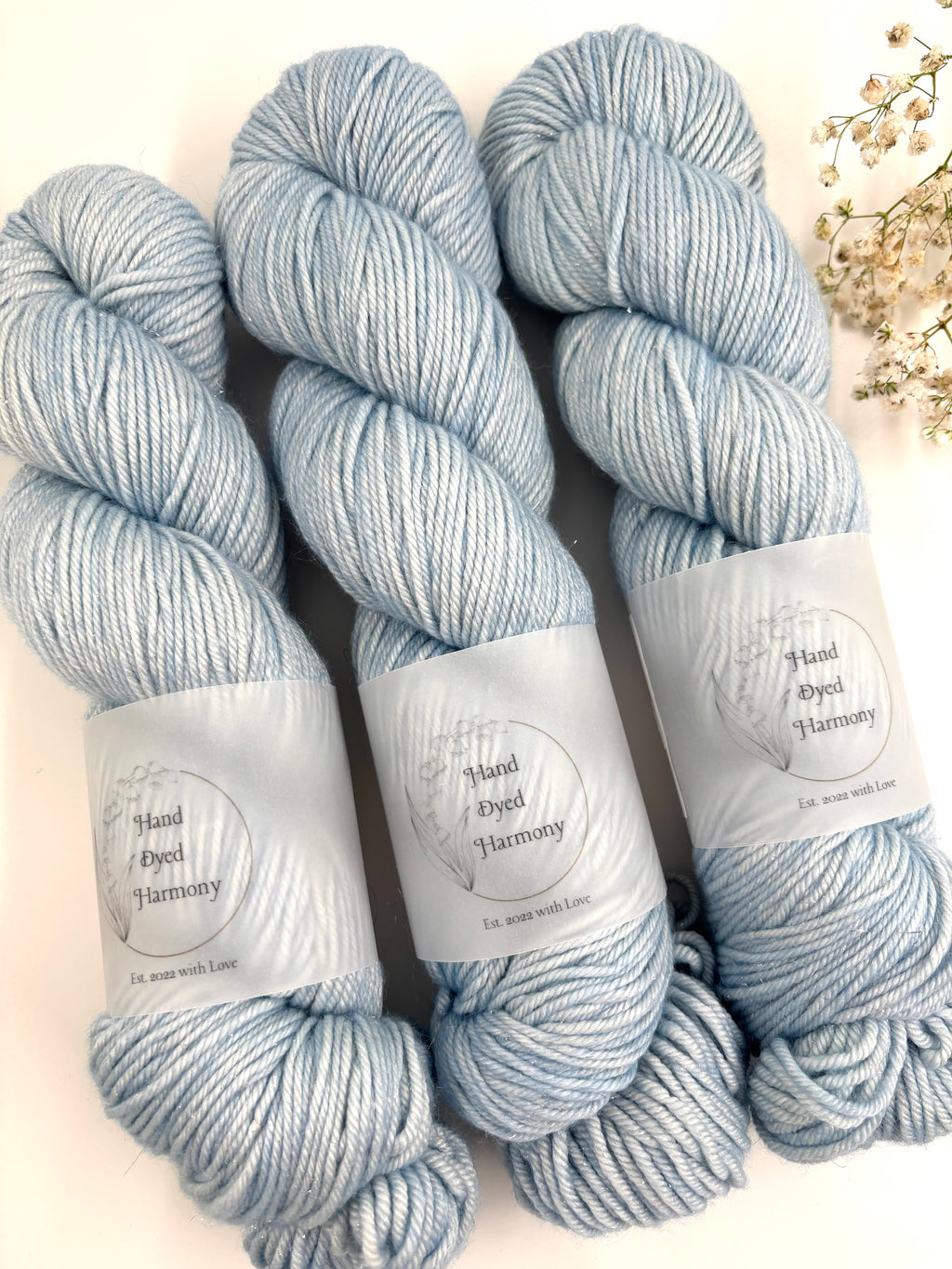 Silky Silver Sparkle DK